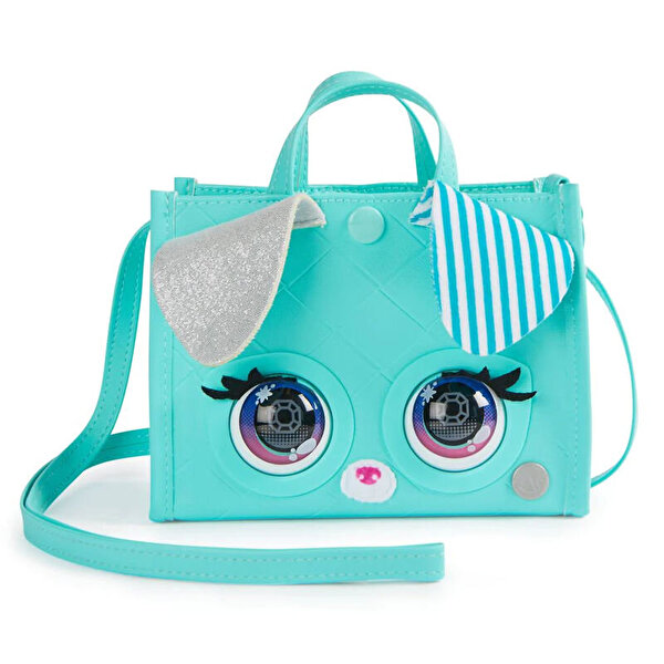 Purse Pets Puppy Mavi Çanta