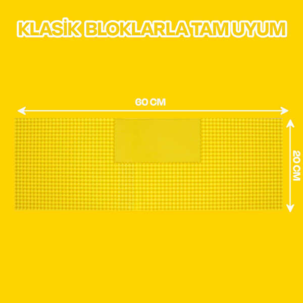 Esnek Blok Aktivite Zemin Sarı