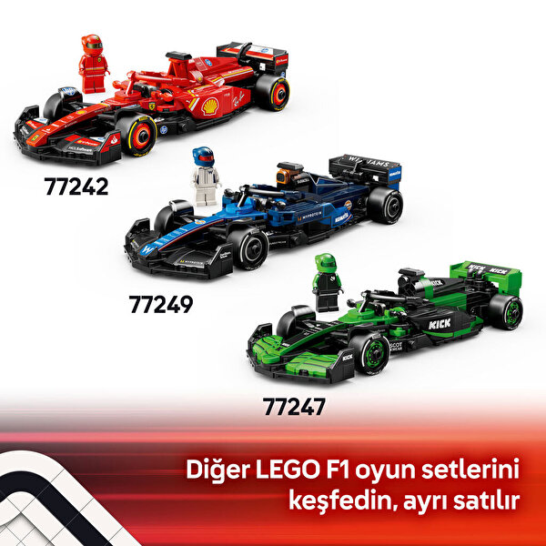 LEGO Speed Champions Kick Sauber F1 Team C44 Yarış Arabası 77247
