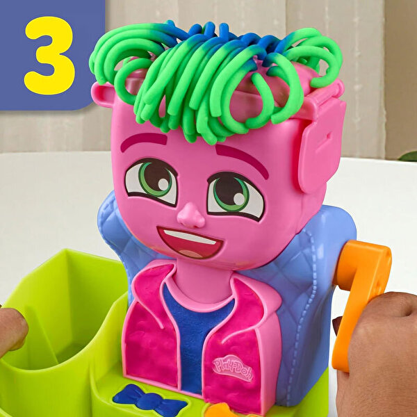 Play Doh Renkli Kuaför Salonu Oyun Seti F8807