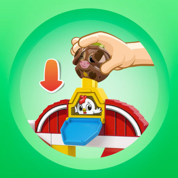 Mega Blocks Peek a Blocks Çiftlik Oyun Seti GRJ18