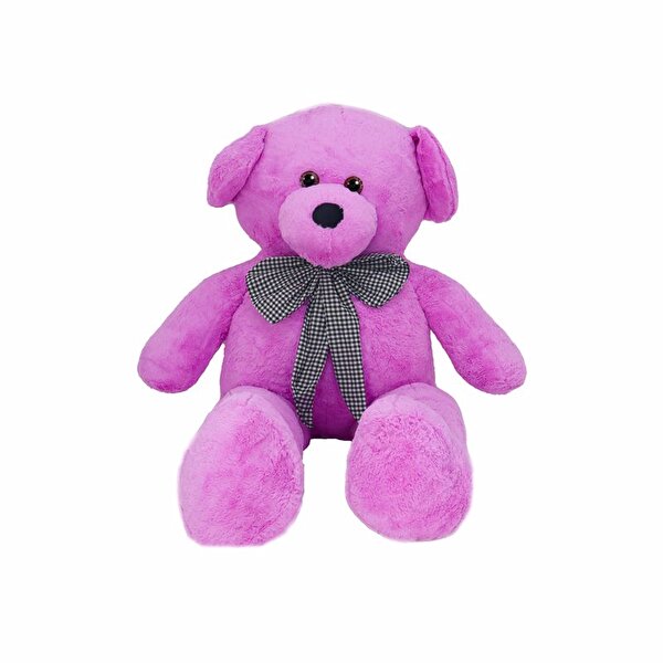 Büyük Kurdeleli Mor Peluş 150 cm