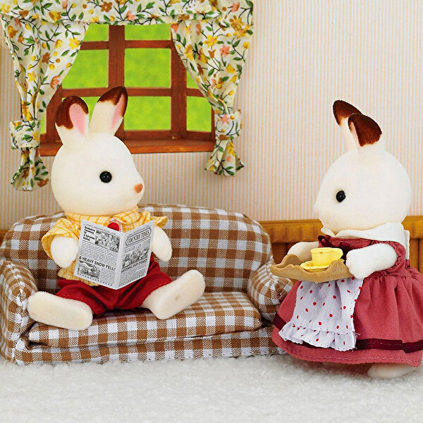 Sylvanian Families Çikolata Kulaklı Tavşan Baba Seti