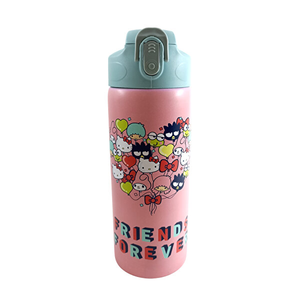 Hello Kıtty and Frıends 600 Ml Çelik Matara