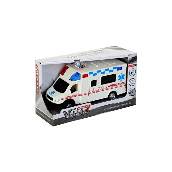 Sesli Işıklı Sürtmeli Ambulans