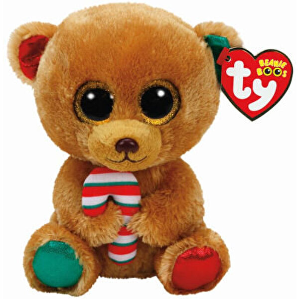 Ty Beanie Boos - Kahverengi Ayıcık Şeker Kamışlı 40 cm