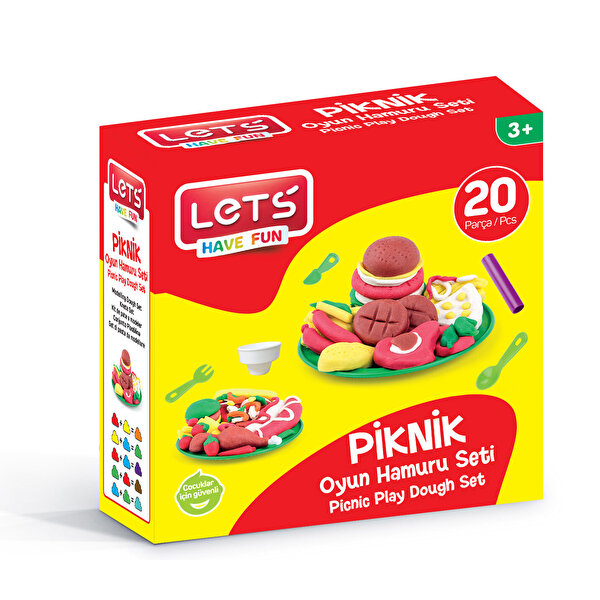 Lets Oyun Hamuru Piknik Seti