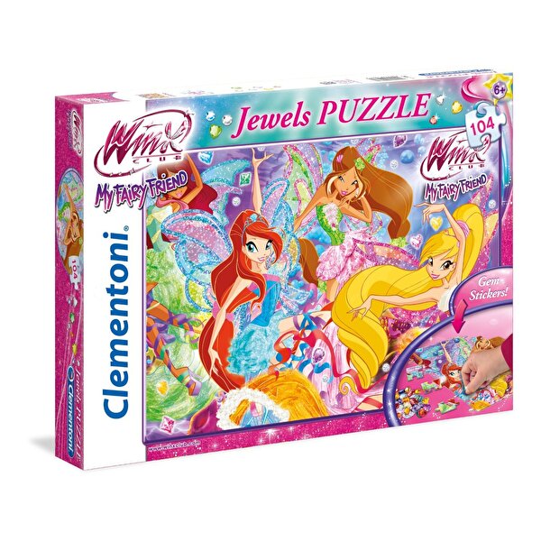 Winx Jewels Puzzle 104 Parça