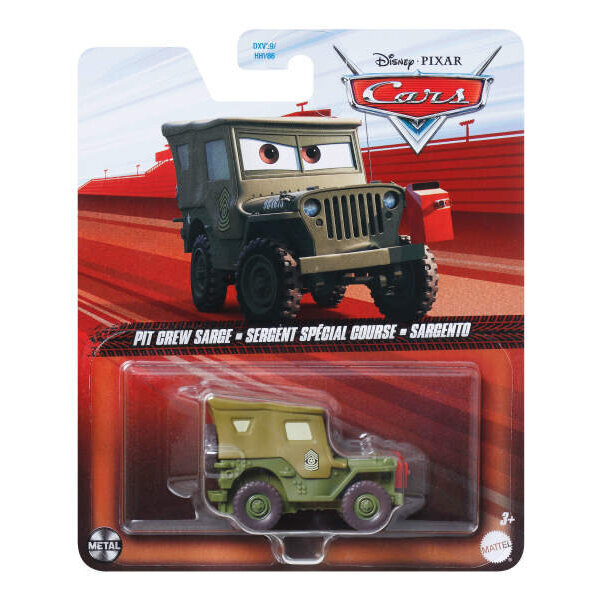 Cars 3 Tekli Karakter Araçlar Pit Crew Sarge JDL75