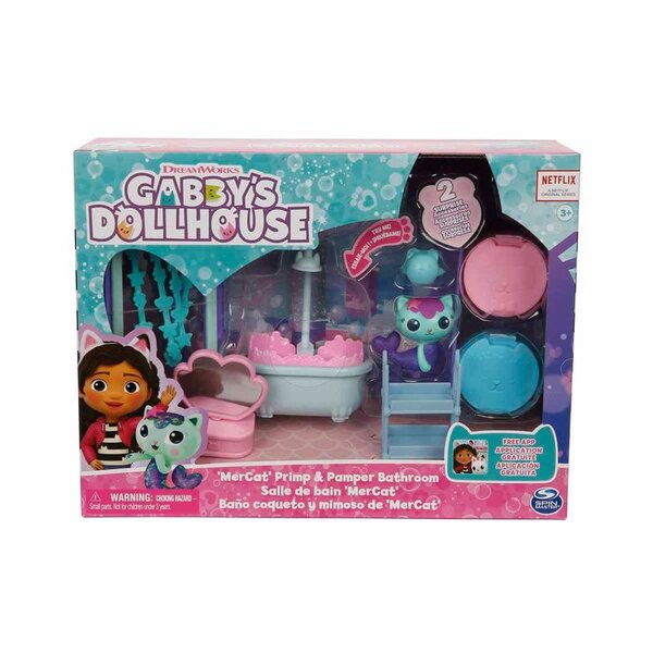 Gabby's Dollhouse Deluxe Oda Seti Bathroom Mercat