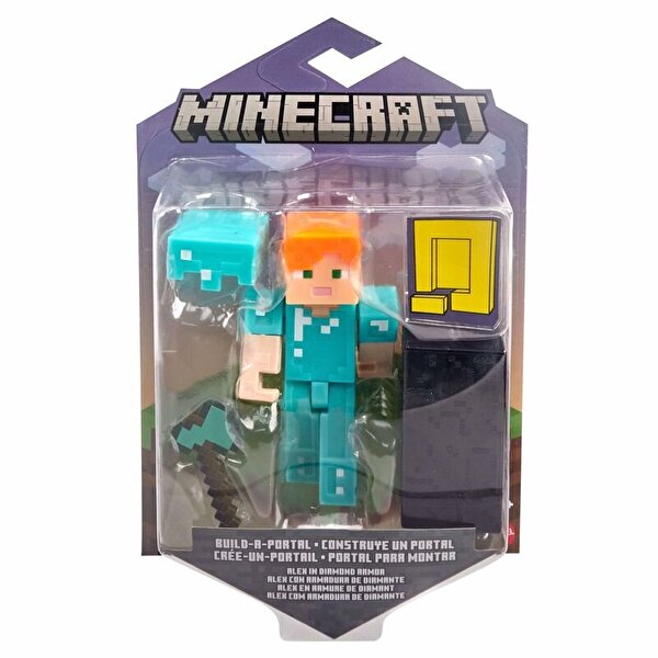 Minecraft Aksesuarlı Figürler Alex In Diamond Armour HDV14