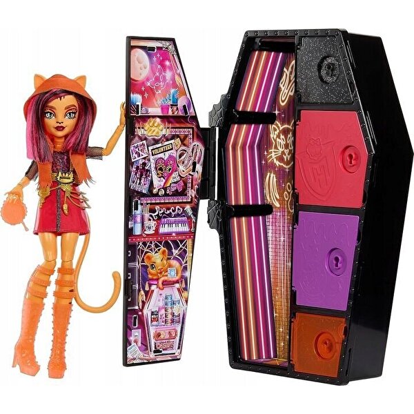Monster High Gizemli Arkadaşlar Neon 3. Seri Toralei HNF80
