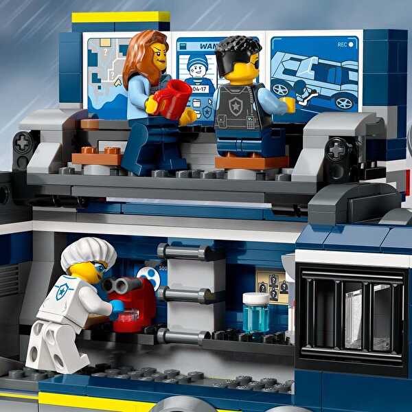 LEGO City Polis Mobil Suç Laboratuvarı Kamyonu 60418