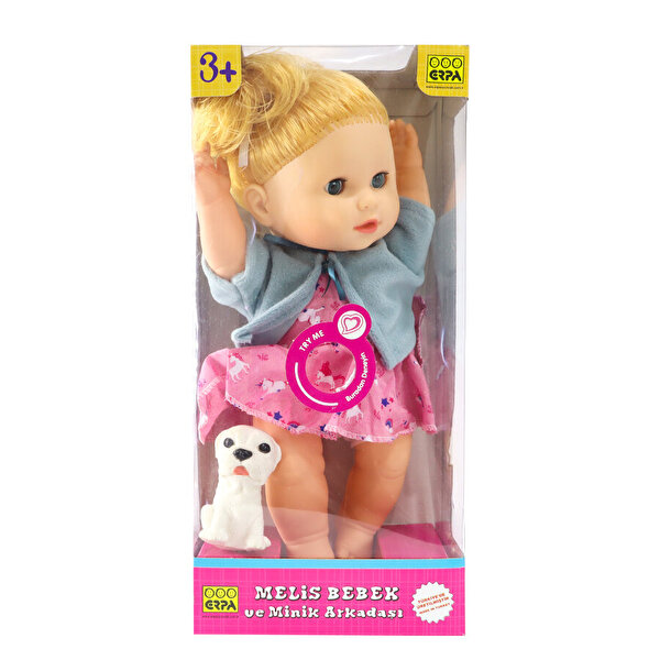 Melis Bebek Türkçe Konuşan Hayvancıklı Gri Hırkalı