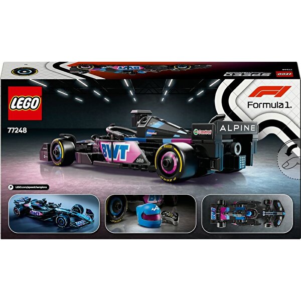 LEGO Speed Champions BWT Alpine F1 Team A524 Yarış Arabası 77248