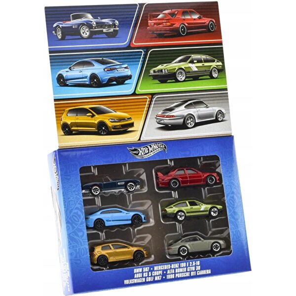 Hot Wheels Silver Serisi Euro Style Araba Seti JBY79