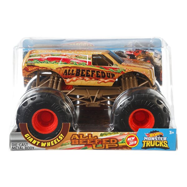 Hot Wheels Monster Trucks 1:24 Arabalar All Beefed Up GBV41