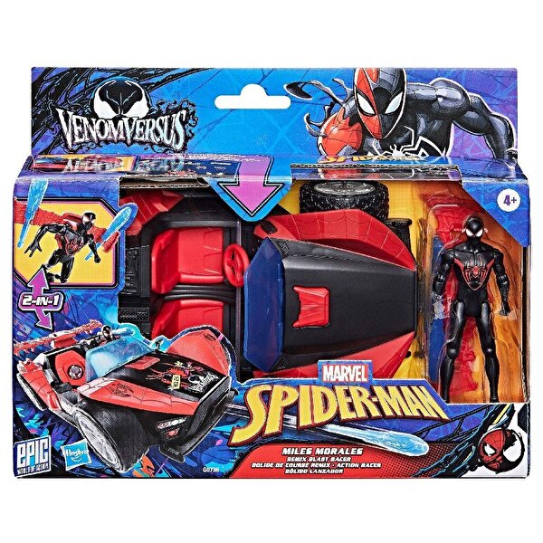 Marvel Spider-Man Venom Versus Miles Morales Remix Racer G0736