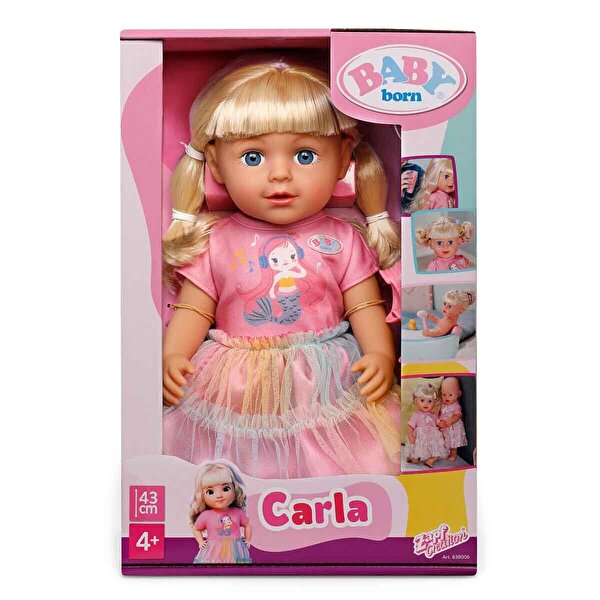 Baby Born Carla Kız Kardeş Bebeği 43 Cm
