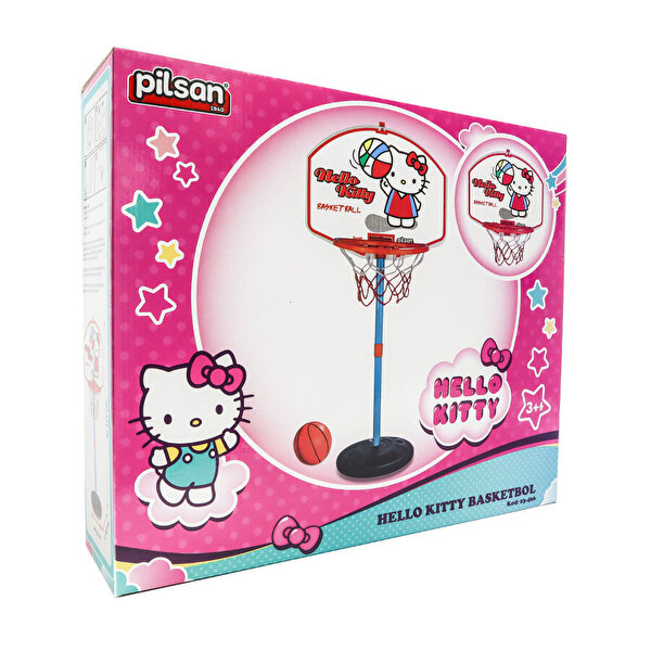 Hello Kitty Ayaklı Küçük Basketbol Potası