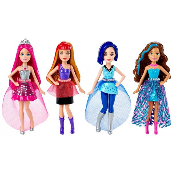 Barbie Prenses ve Rock Star Küçük Bebekler