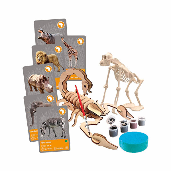 Clementoni Bilim ve Oyun: Dünyadaki Hayvanların Tarihi