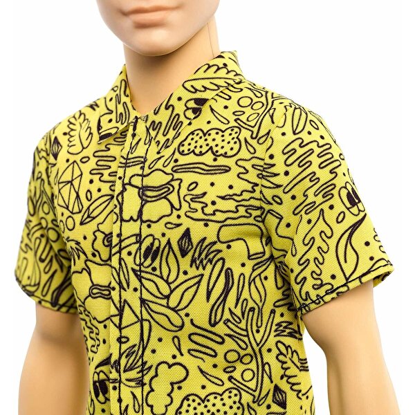 Barbie Yakışıklı Ken Bebekler Sarı Gömlekli Ken GHW67