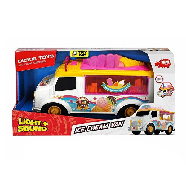 Dickie Sesli ve Işıklı Dondurma Arabası