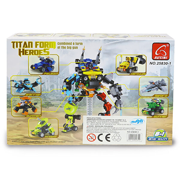 Ausini Heroes Set 25830-1