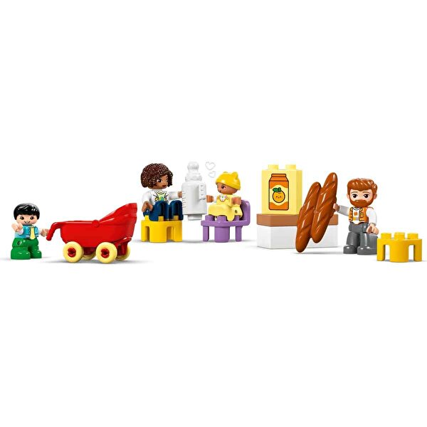 LEGO DUPLO Kasabası 3’ü 1 Arada Figürlü Modern Aile Evi 10470