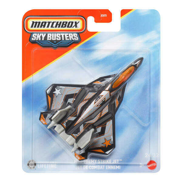 Matchbox Gökyüzü Araçları Mbx Enemy Strike Jet JJW44