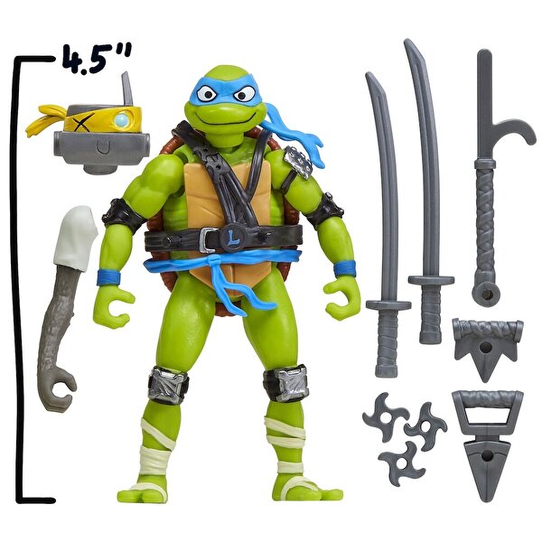 TMNT Mix'n Match Leonardo Figürü 11 Cm