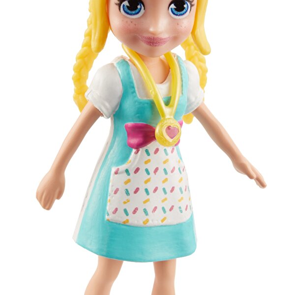 Polly Pocket ve Arkadaşları Serisi Mavi Beyaz Kıyafetli Polly GKL27