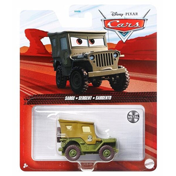 Cars 3 Tekli Karakter Araçlar Sarge GXG38