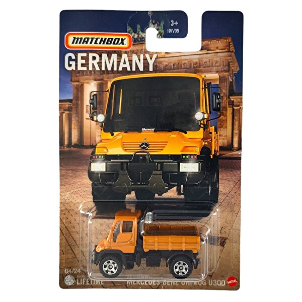 Matchbox Germany Edition Mercedes-Benz Unimog U300 HVV25