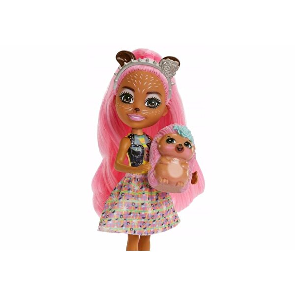 Enchantimals Popüler Karakter Bebekler Hensley Hedgehog ve Spiney HKN13