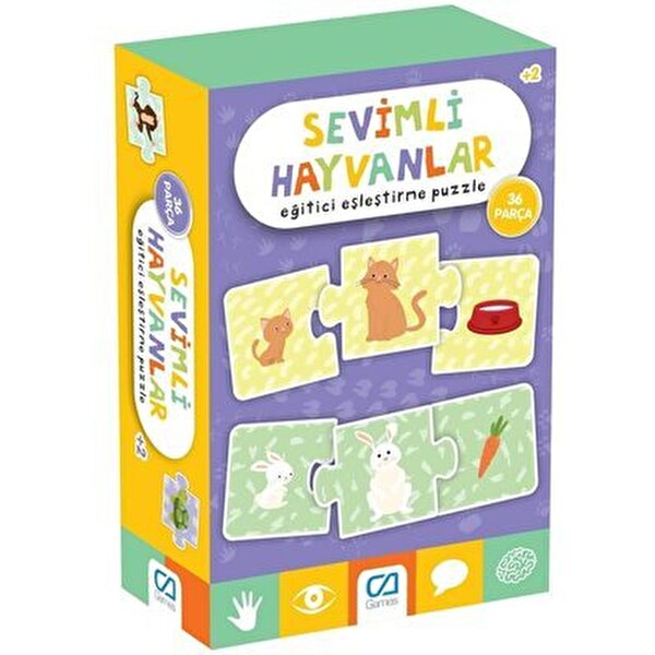 Sevimli Hayvanlar Eğitici Oyun
