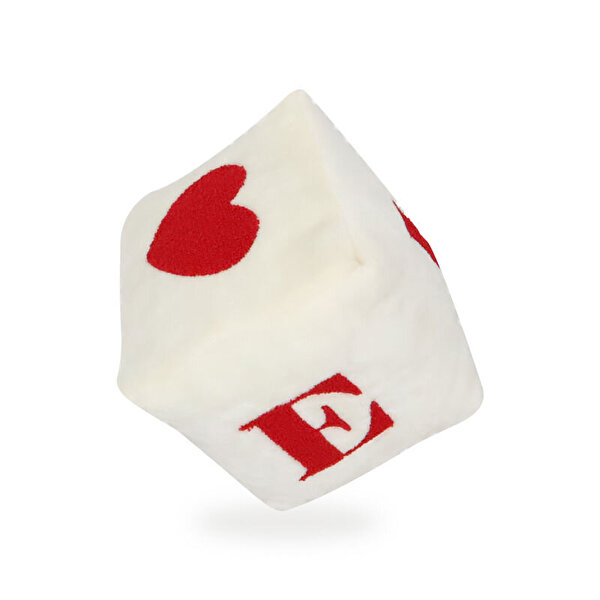 Love Yazılı Süs Küp Peluş 30 Cm