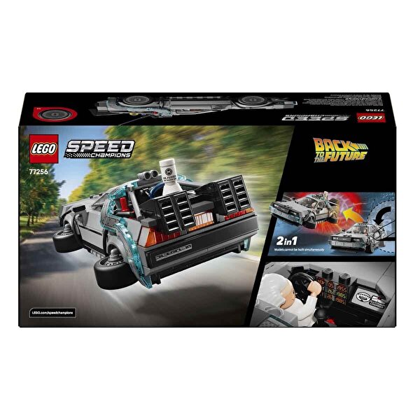 LEGO Speed Champions Geleceğe Dönüş’ten Zaman Makinesi 77256