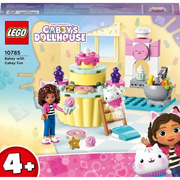 LEGO Gabby's Dollhouse Kekedi ile Pasta Eğlencesi 10785