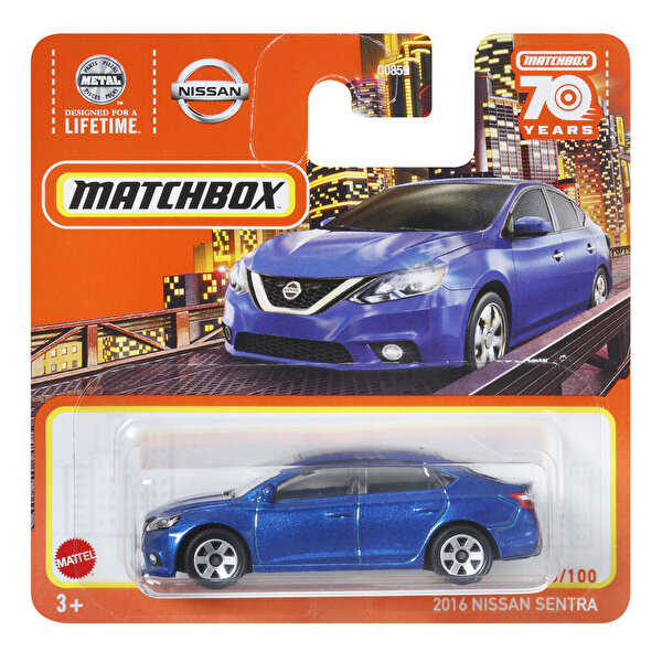 Matchbox Tekli Arabalar 2016 Nissan Sentra HLC53