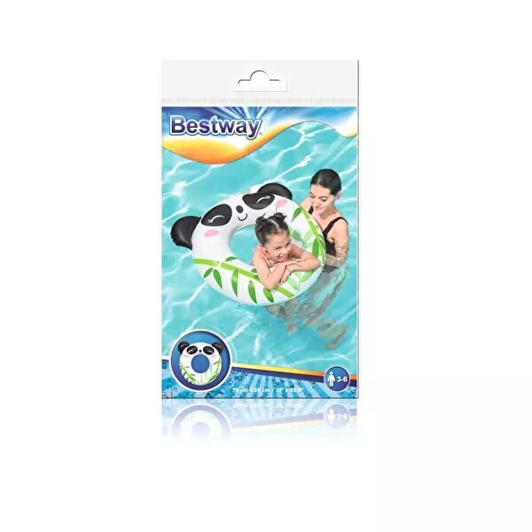 Bestway Splash Pals Panda Yüzme Simidi 80 Cm
