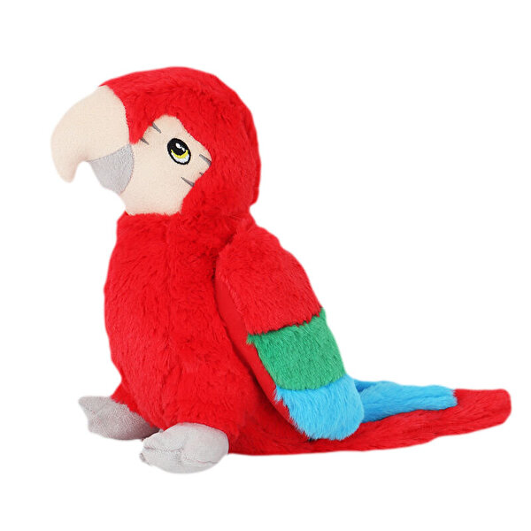 Peluş Papağan Kırmızı 35 Cm