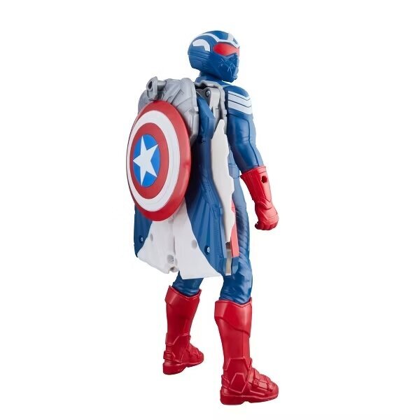 Marvel Studios Titan Hero Serisi Captain America Aksiyon Figür 22 Cm