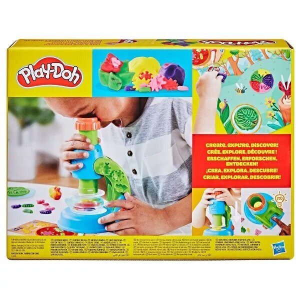 Play Doh Işıklı Mikroskop Oyun Seti