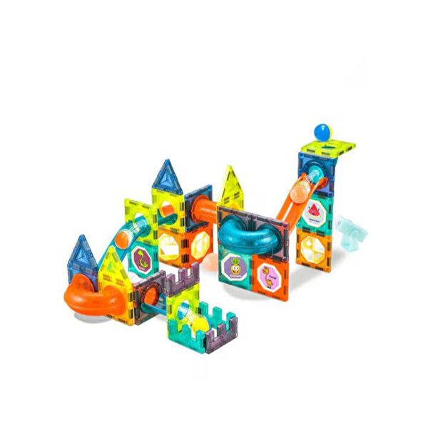 Magnetic Tiles Light Manyetik Yapı Blokları 75 Parça