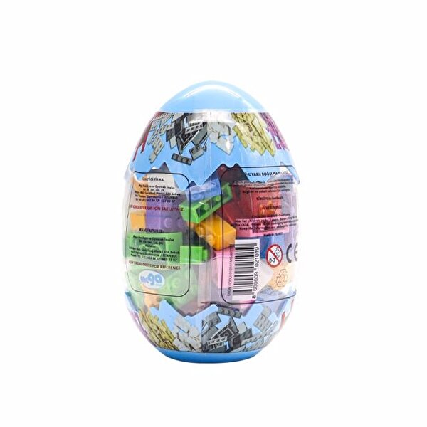 Ausini Blok Çatlak Yumurta Mavi