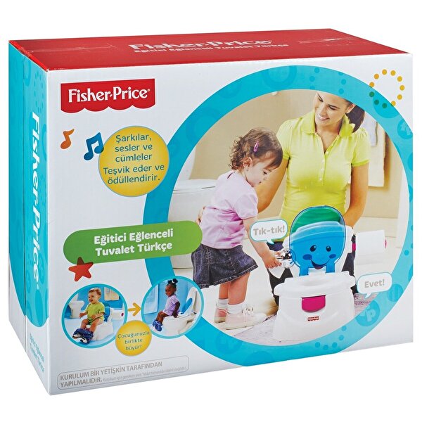 Fisher Price Eğitici Eğlenceli Tuvalet (Türkçe)
