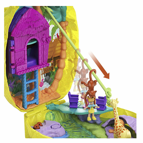 Polly Pocket Çanta Olabilen Micro Oyun Setleri Tropicool Pineapple GKJ64