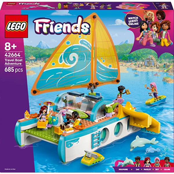LEGO Friends Gezi Teknesi Macerası 42664